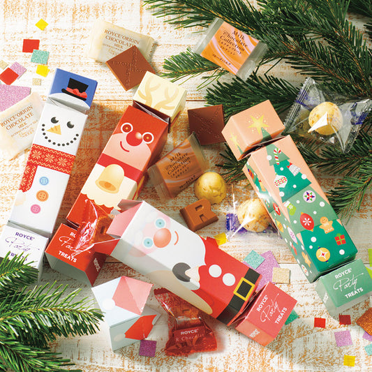 日本直送 ROYCE 朱古力禮盒 4種／計16個  聖誕快樂特輯 新年行運發財特輯 Christmas Happy New Year 馬年 限定手信