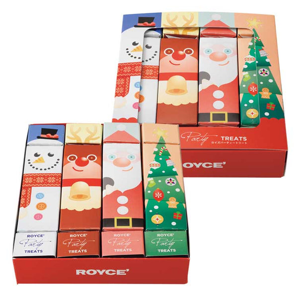 日本直送 ROYCE' 朱古力禮盒 4種／計16個  Christmas聖誕季節限定禮盒 聖誕快樂特輯