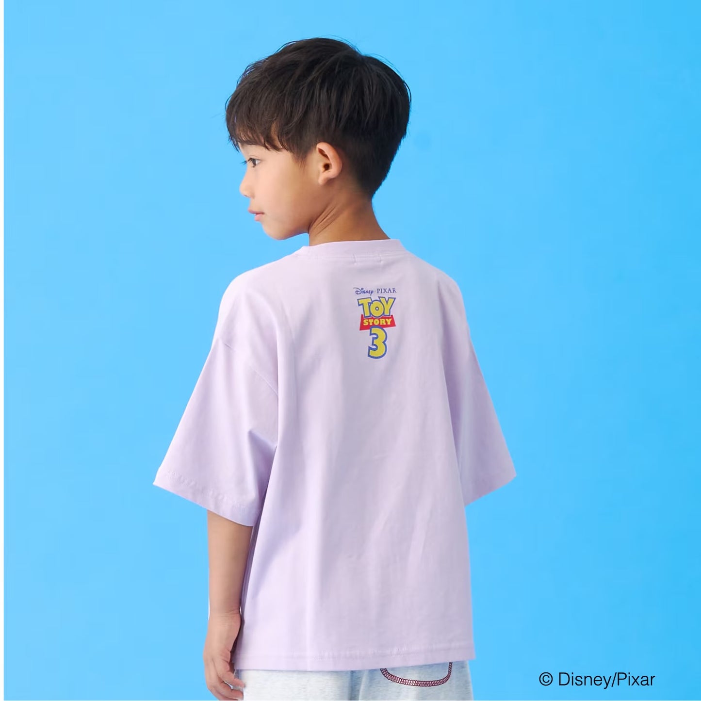 日本童裝 b・R# x Disney ToyStory 接觸冷感 防UV 印花上衣 100-140cm 男童款 夏季 TOPS
