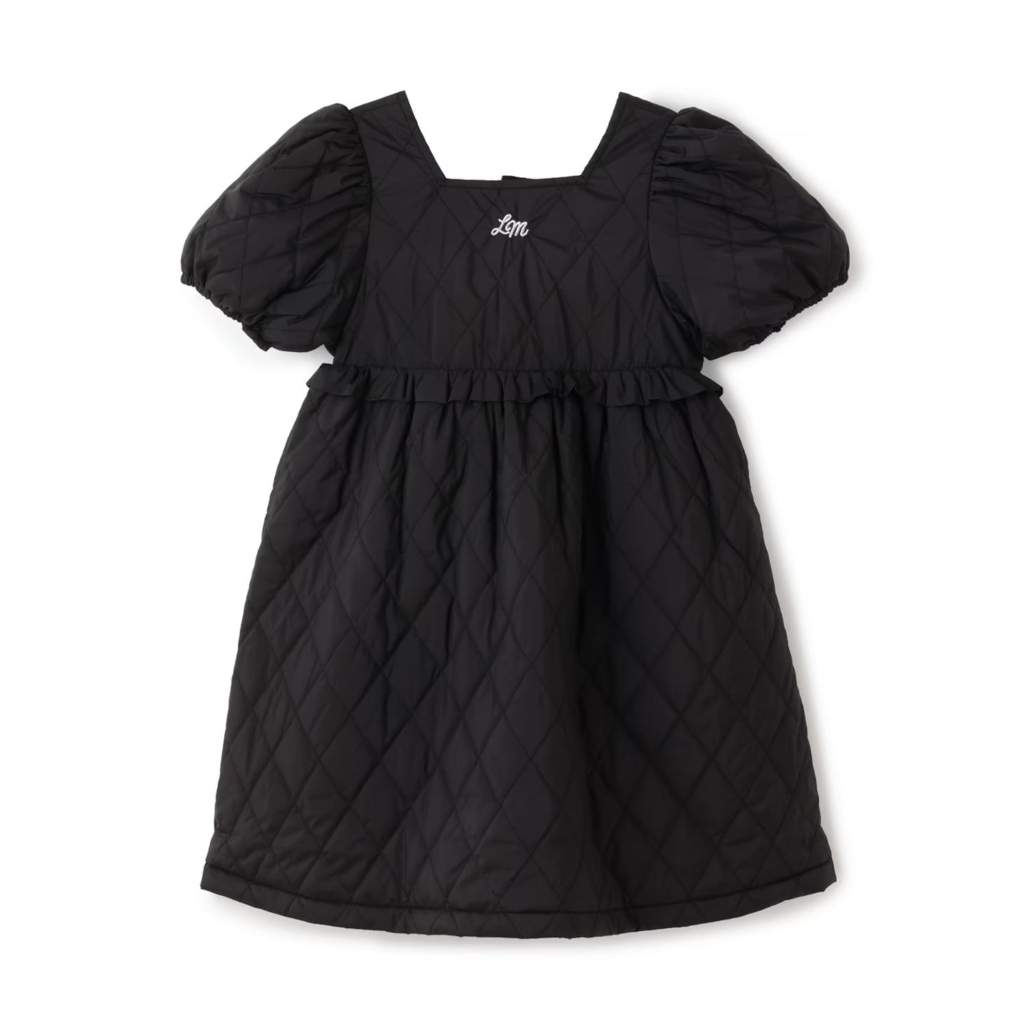 日本童裝 Ly# mine 絎縫夾棉蓬蓬連身裙 100-150cm 女童款 冬季 DRESSES