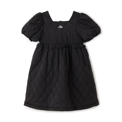 日本童裝 Ly# mine 絎縫夾棉蓬蓬連身裙 100-150cm 女童款 冬季 DRESSES