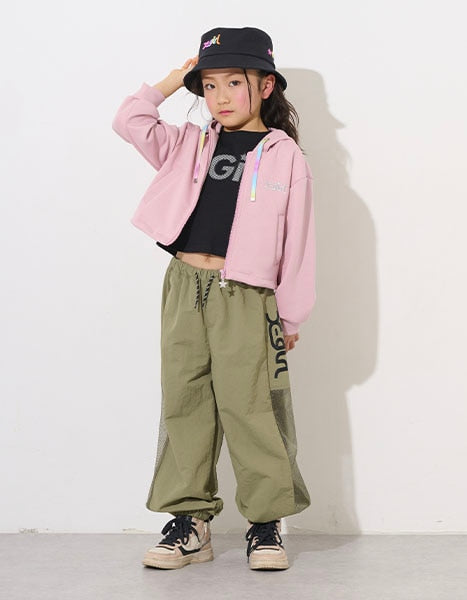 日本童裝 X-girl Stages 短外套 80-140cm 女童款 春季 OUTERWEAR