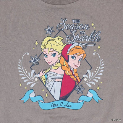 日本童裝 BDL x Disney 公主印花衛衣 100-130cm 女童款 秋季 TOPS