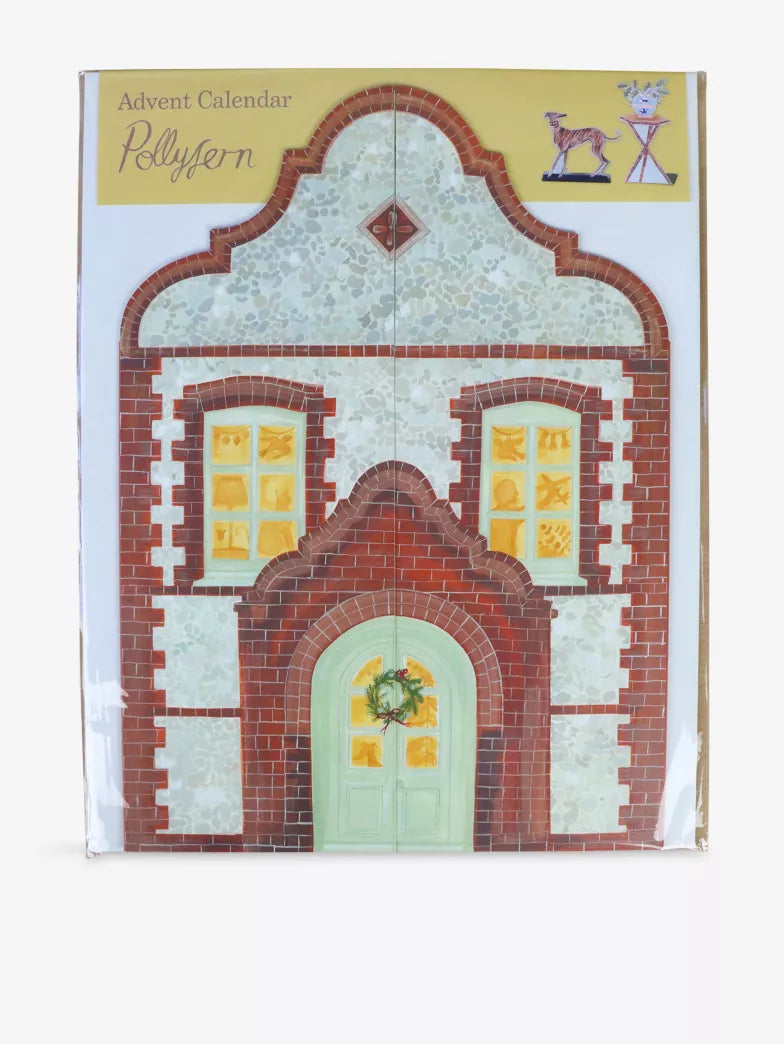 日英美直送 由英國知名插畫家Polly Fern設計的插畫倒數日曆 Festive Dutch Gable Advent Calendar 聖誕倒數日曆 大人款 聖誕快樂特輯 不參與$900免運 滿$900可加$25免運到順豐站/智能櫃 Christmas Advent Calendars 2026