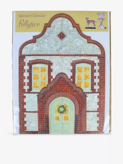 日英美直送 由英國知名插畫家Polly Fern設計的插畫倒數日曆 Festive Dutch Gable Advent Calendar 聖誕倒數日曆 大人款 聖誕快樂特輯 不參與$900免運 滿$900可加$25免運到順豐站/智能櫃 Christmas Advent Calendars 2026