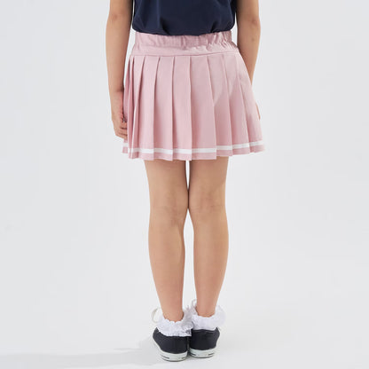 日本童裝 Ly# mine 隔熱布料 防UV 百摺短裙 100-140cm 女童款 夏季 SKIRTS