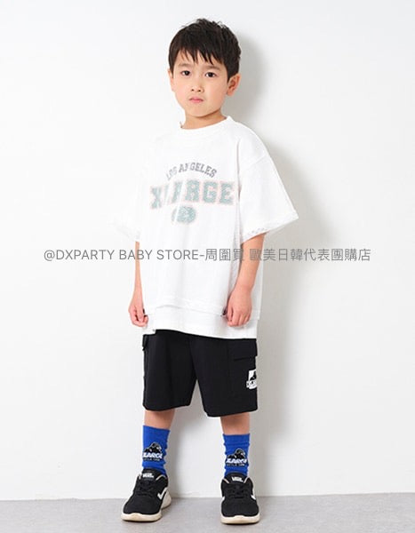 日本童裝 XLARGE KIDS 工裝短褲 80-140cm 男童款 夏季 PANTS