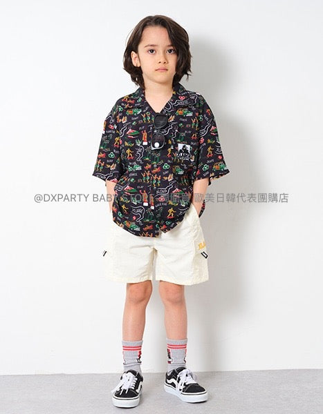 日本童裝 XLARGE KIDS 印花襯衫 80-140cm 男童款 夏季 TOPS