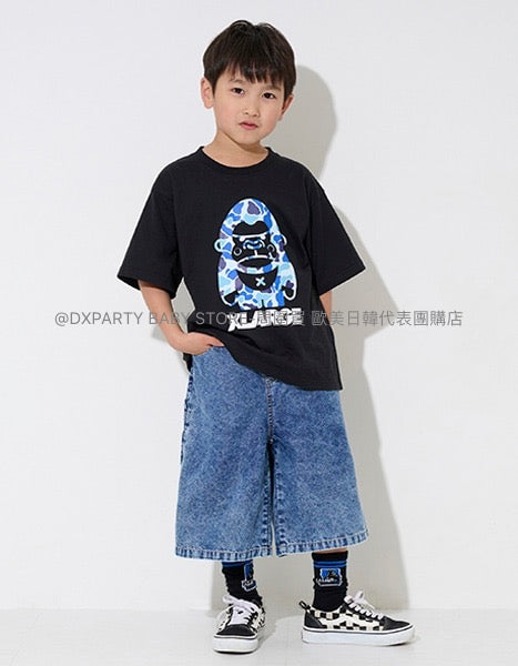 日本童裝 XLARGE KIDS 大猩猩印花短袖上衣 80-140cm 男童款 夏季 TOPS