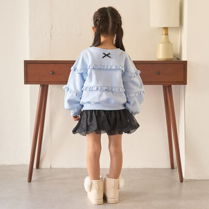 Japanese children's clothing Ly# mine tank top and shorts set 100-150cm girls summer TOPS PANTS 