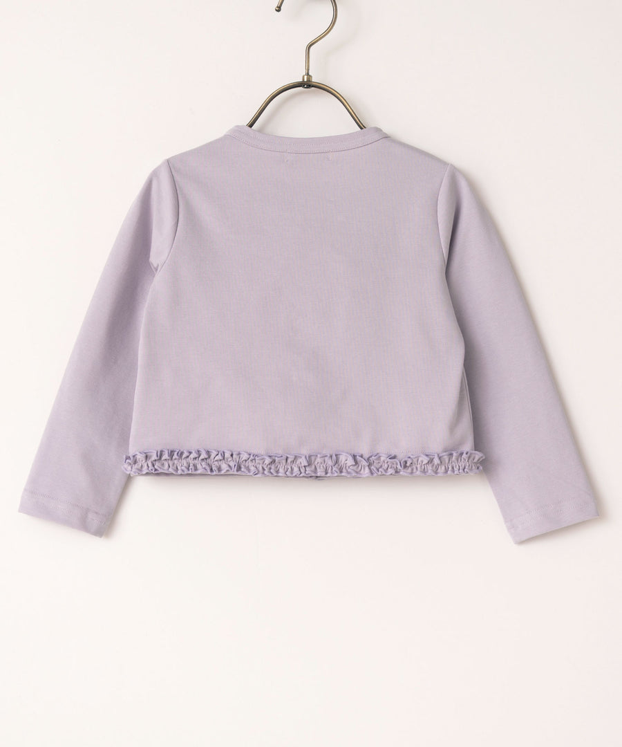 日本童裝 panpantutu 防UV 接觸冷感 抗菌 荷葉邊外套 80-150cm 女童款 夏季 OUTERWEAR