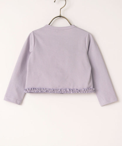日本童裝 panpantutu 防UV 接觸冷感 抗菌 荷葉邊外套 80-150cm 女童款 夏季 OUTERWEAR