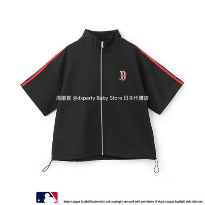 Lovetoxic x MLB Water-Absorbent Quick-Drying Short-Sleeved Jacket (140-170cm) for Girls (Summer Outerwear) 