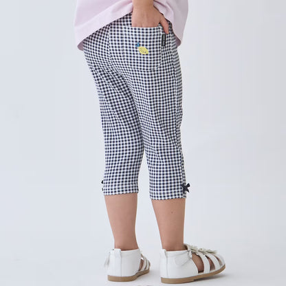 日本童裝 pe#main 七分長褲 80-130cm 女童款 夏季 PANTS