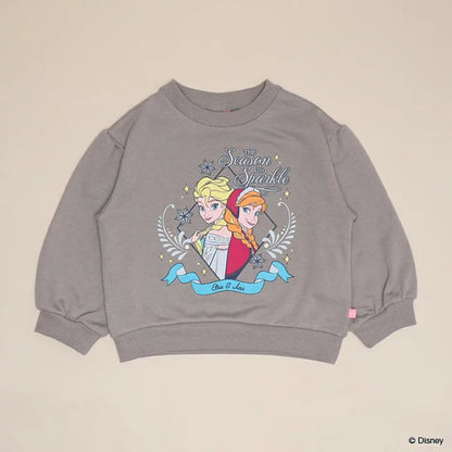 日本童裝 BDL x Disney 公主印花衛衣 100-130cm 女童款 秋季 TOPS