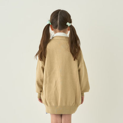 日本童裝 Ly# mine 學生妹薄針織外套 100-150cm 女童款 秋季 OUTERWEAR 萬聖節 Cosplay服裝 Halloween攪鬼特輯