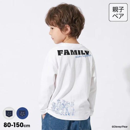 日本童裝 BDL x Disney ToyStory 親子裝 印花長袖上衣 80-150cm 男童款/女童款 秋季 TOPS