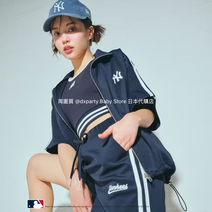 Lovetoxic x MLB Water-Absorbent Quick-Drying Short-Sleeved Jacket (140-170cm) for Girls (Summer Outerwear) 