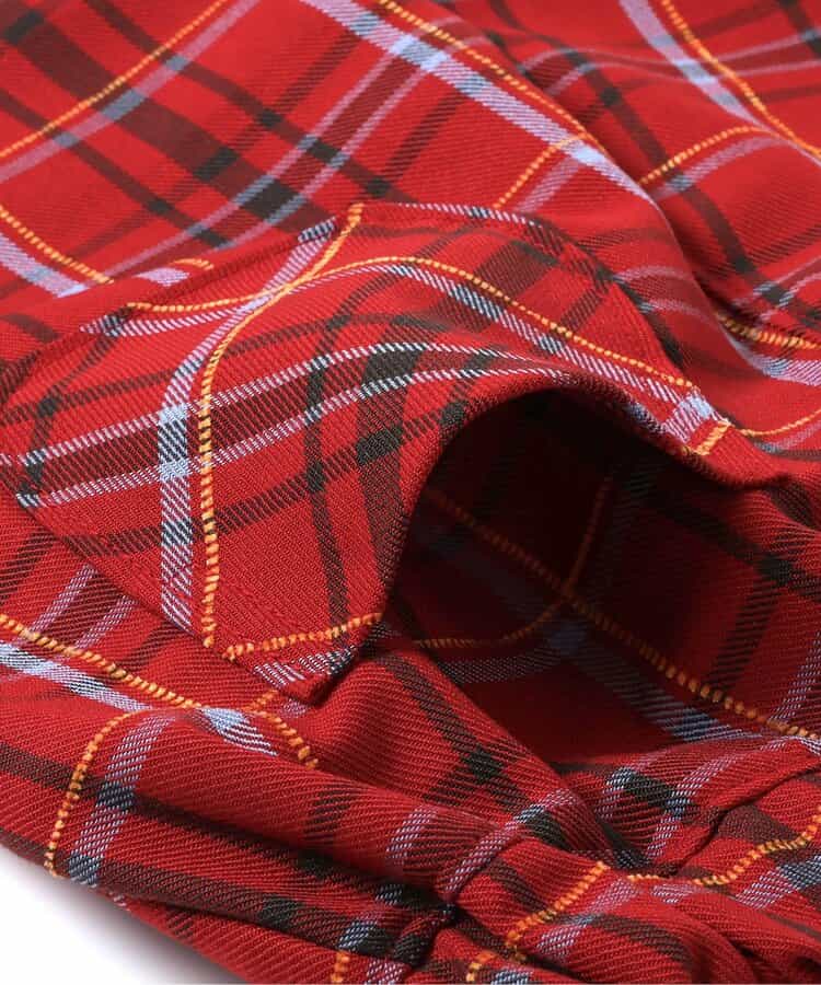 日本童裝 apres les cours 格仔長褲 80-130cm 男童款 冬季 Pants 聖誕紅/新年紅