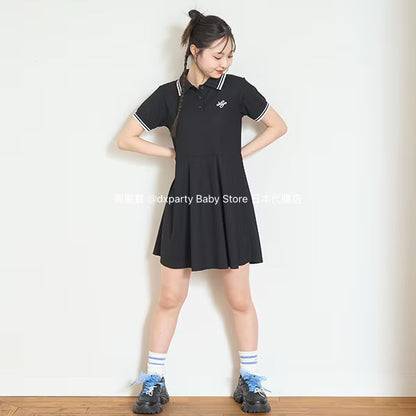 Lovetoxic Japanese Children's Clothing - Waisted Dress (140-160cm) - Girls' Summer Dress 