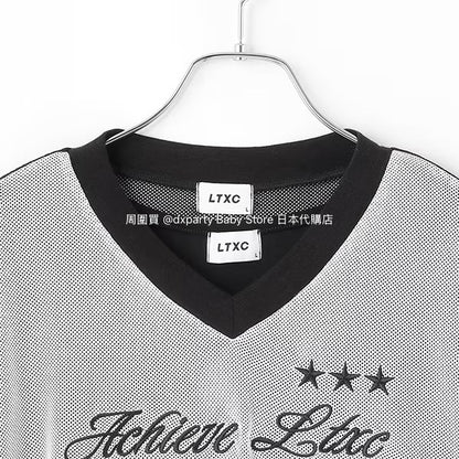 Lovetoxic Japanese Kids Clothing: Cool-Contact Sporty Mesh Dress (140-170cm) for Girls (Summer Dress) 