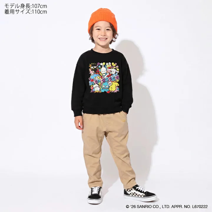 日本童裝 BDL x Sanrio 印花衛衣 80-130cm 男童款/女童款 秋季 TOPS