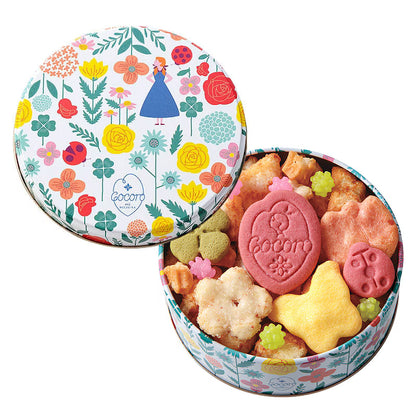 日本直送 麻布十番Cocoro 會帶來幸運的米菓禮罐  新年行運發財特輯 Happy New Year 馬年 限定手信