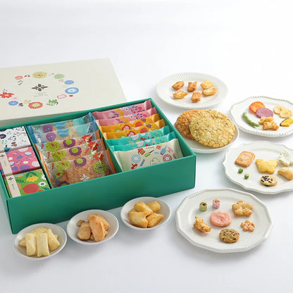 日本直送 麻布十番Cocoro 七彩精選米菓禮盒 15/25個入 新年行運發財特輯 Happy New Year 馬年 限定手信