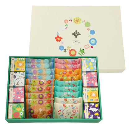 日本直送 麻布十番Cocoro 七彩精選米菓禮盒 15/25個入 新年行運發財特輯 Happy New Year 馬年 限定手信