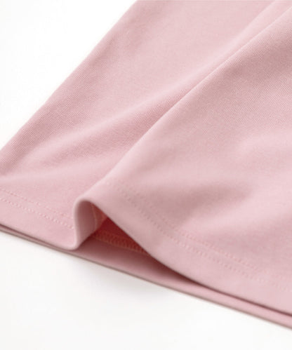 Japanese children's clothing panpantutu rose-colored chiffon sleeve top 80-140cm girls summer TOPS 