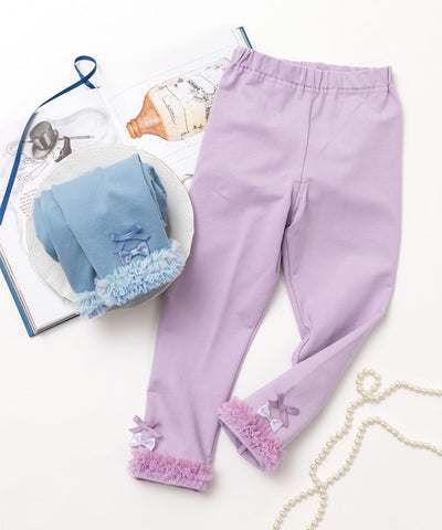 日本童裝 panpantutu 薄紗打底褲 80-130cm 女童款 夏季 PANTS