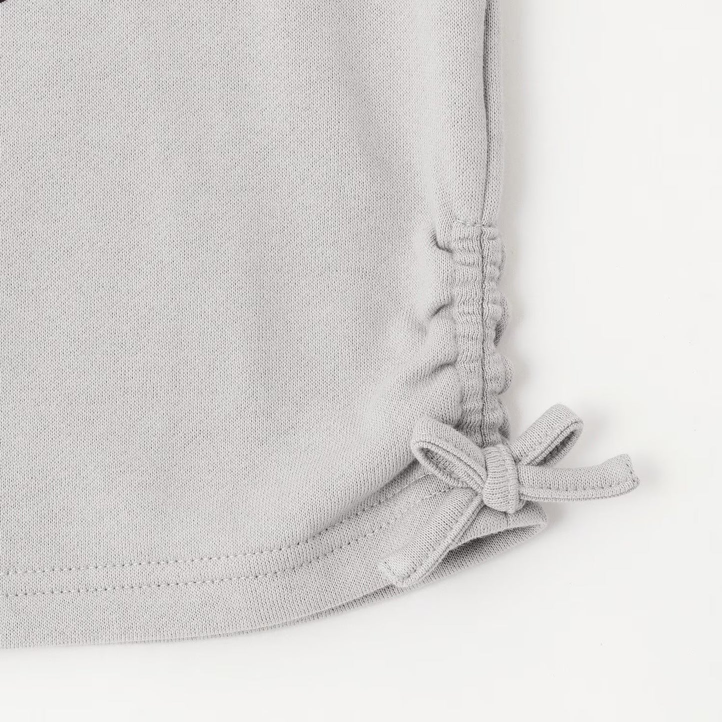 日本童裝 Ly# mine 側邊褶皺印花衛衣 100-150cm 女童款 冬季 TOPS