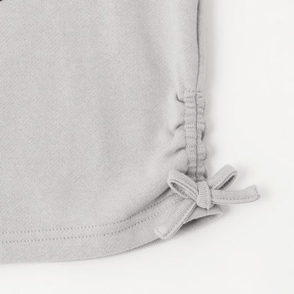 日本童裝 Ly# mine 側邊褶皺印花衛衣 100-150cm 女童款 冬季 TOPS