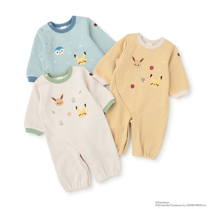 日本童裝 pe#main x【monpoke】2Way 連衣 50-70cm 男童款/女童款 初生嬰兒 秋季 Jumpsuit