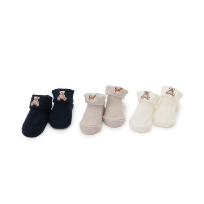 日本直送 pe#main x【POLO BCS】襪一對 9-13cm 初生嬰兒 襪系列