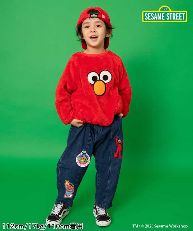 日本童裝 BREEZE x Sesame Street 休閒長褲 80-140cm 男童款/女童款 冬季 PANTS