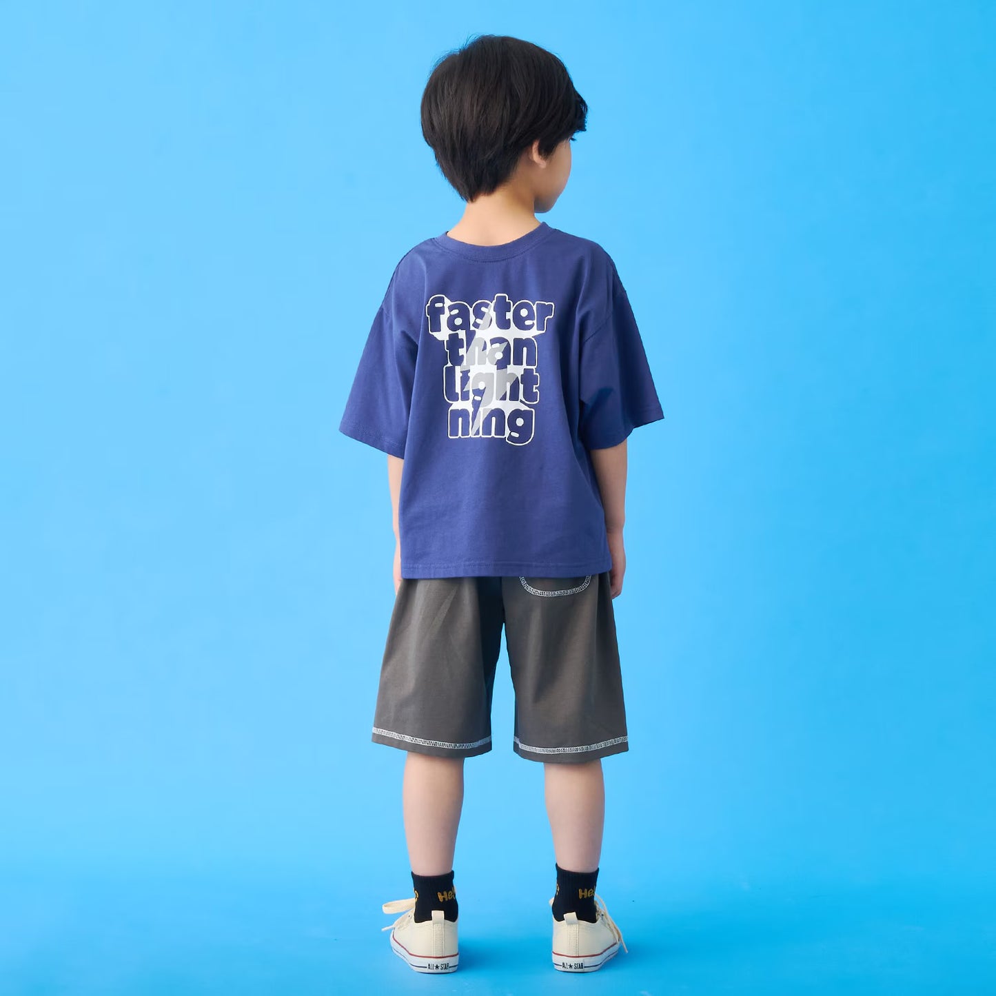 日本童裝 b・R# 防UV 隔熱布料 休閒短褲 100-140cm 男童款 夏季 PANTS