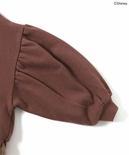 日本童裝 BREEZE x Disney Marie 拼紗衛衣 90-140cm 女童款 冬季 Tops