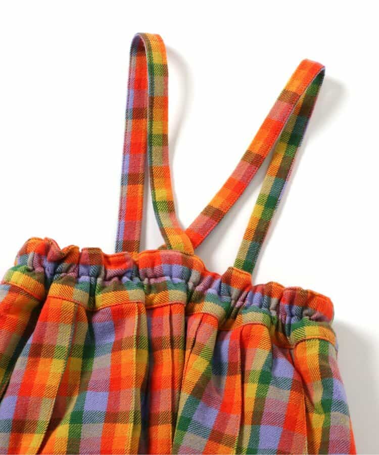 日本童裝 BREEZE 上衣及格仔連衣 80cm 女童款 初生嬰兒 冬季 Jumpsuit Christmas 聖誕快樂特輯 聖誕服裝/飾物配件 聖誕紅/新年紅