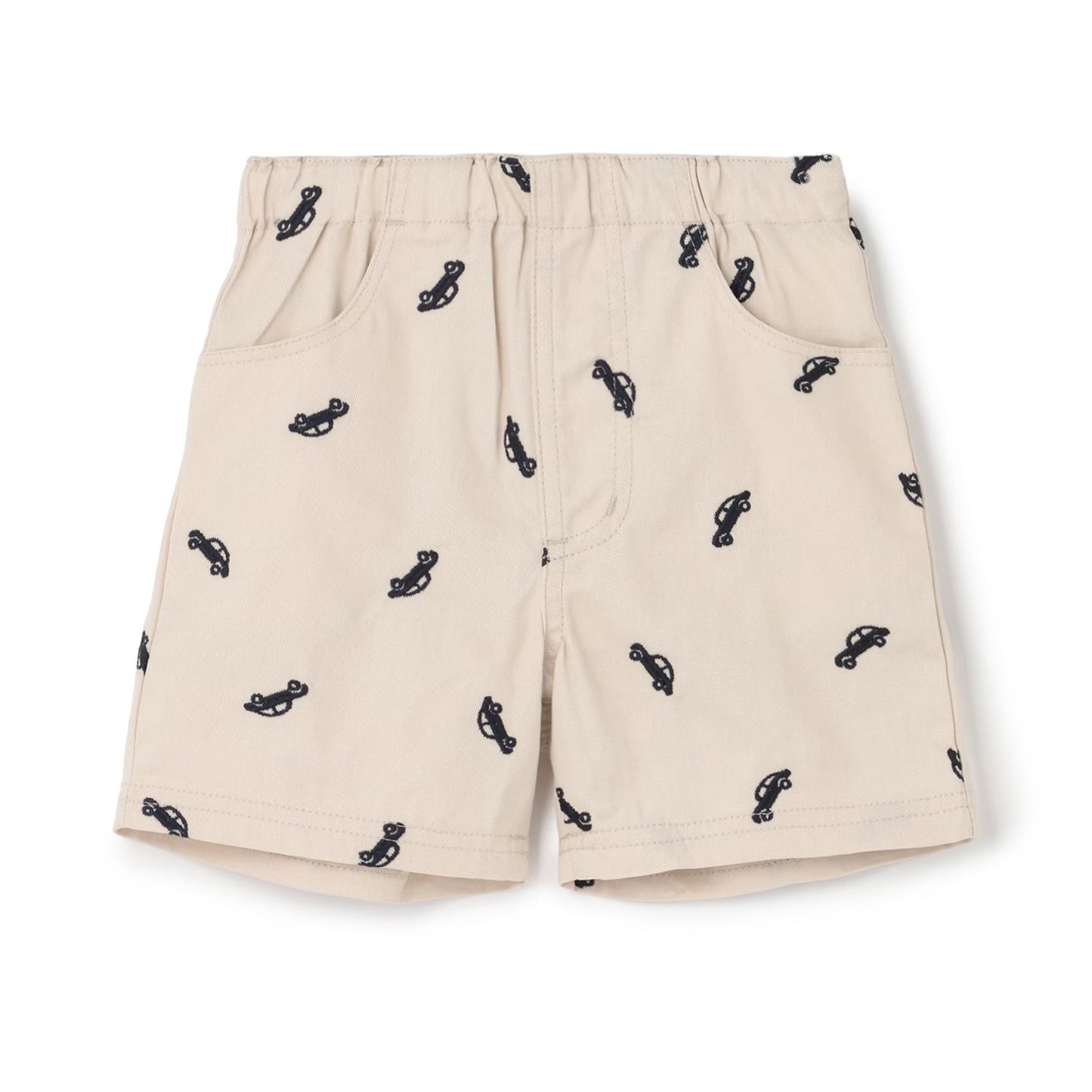 日本童裝 pe#main 刺繡圖案短褲 80-130cm 男童款 夏季 PANTS