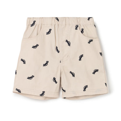 日本童裝 pe#main 刺繡圖案短褲 80-130cm 男童款 夏季 PANTS