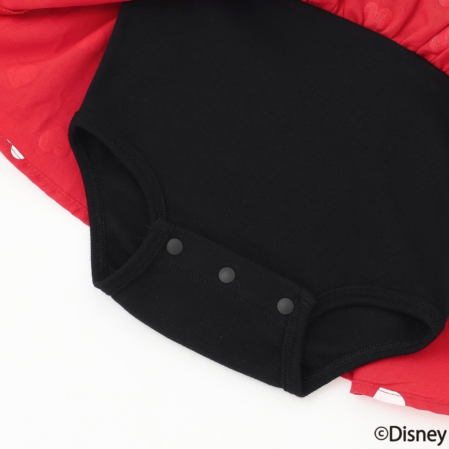 日本童裝 pe#main x Disney 拼接網紗連衣 70-80cm 女童款 初生嬰兒 秋季 Jumpsuit