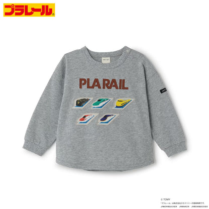 日本童裝 pe#main x 新幹線 上衣 80-130cm 男童款 秋季 TOPS 鐵路系列