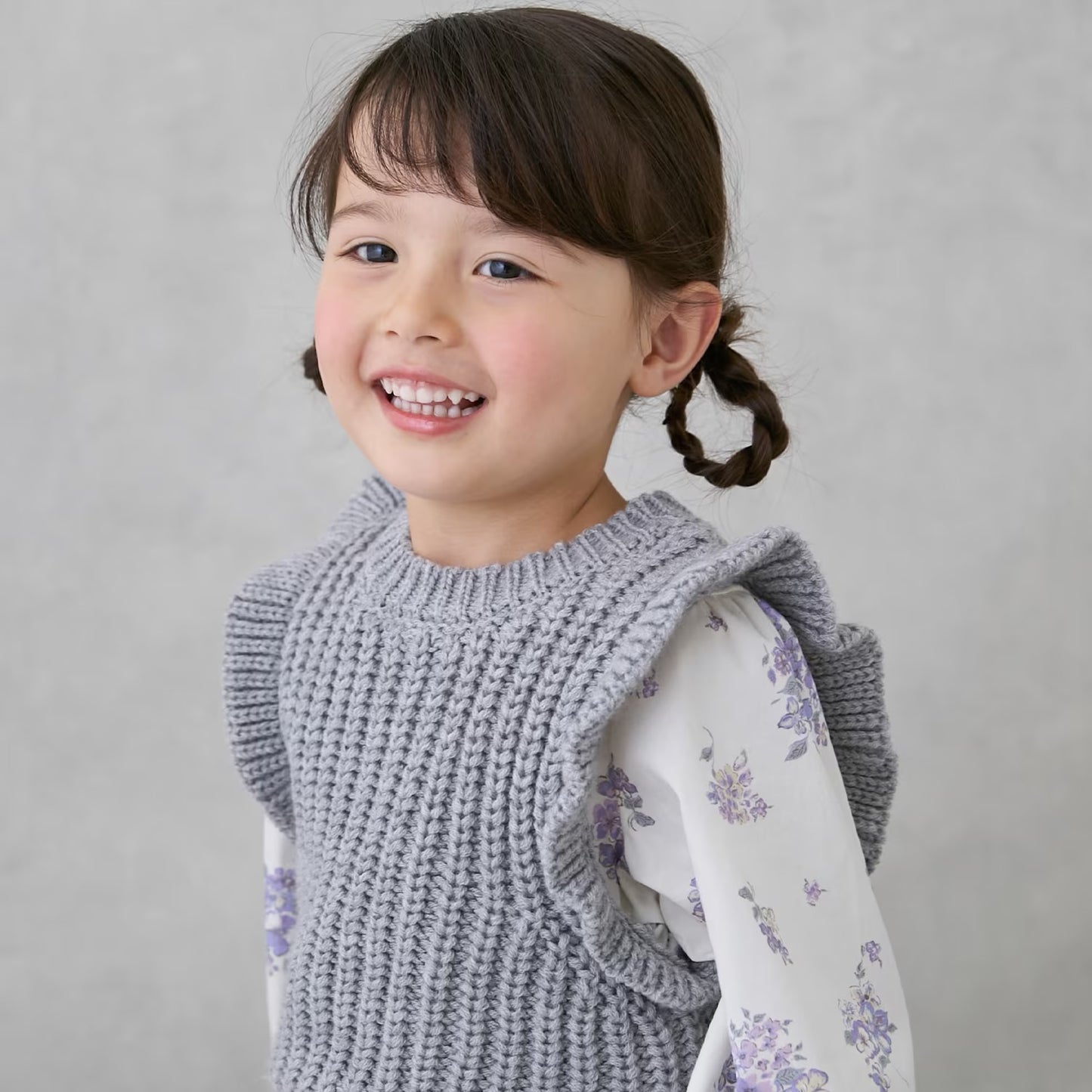 日本童裝 pe#main 針織背心連身裙套裝 80-130cm 女童款 冬季 TOPS DRESSES