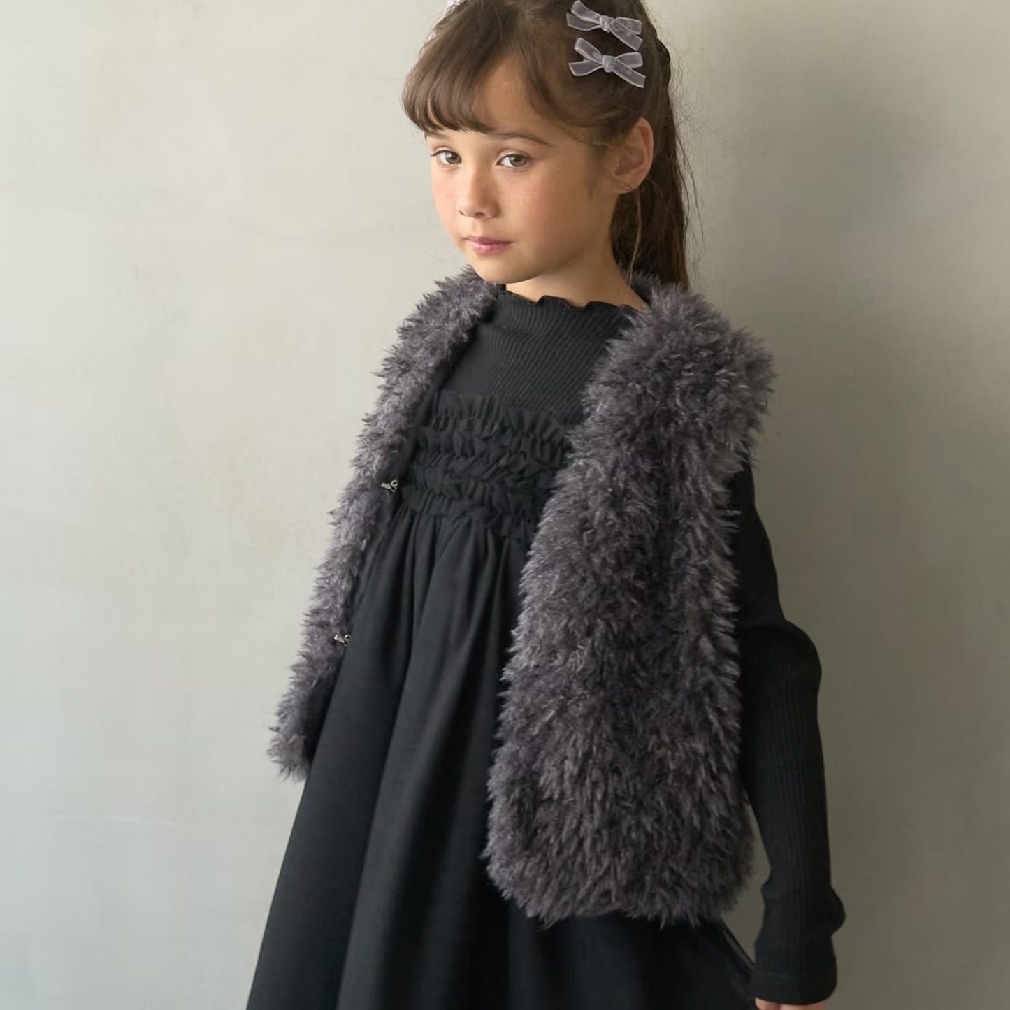 Japanese children's clothing Ly# mine tank top and shorts set 100-150cm girls summer TOPS PANTS 
