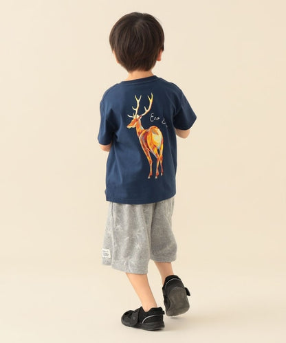 日本童裝 BEAMS mini 全圖案毛絨短褲 90-140cm 女童款 夏季 PANTS
