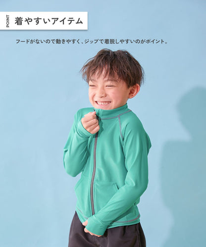 Japanese children's clothing dev!rock waterproof series stand collar thin jacket 100-160cm boys/girls spring and summer outerwear