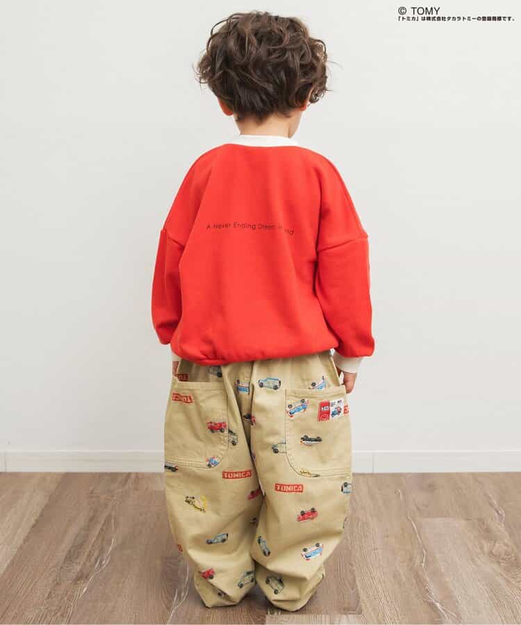 日本童裝 BREEZE x TOMICA 休閒長褲 80-130cm 男童款 冬季 PANTS