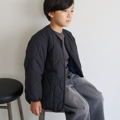 日本童裝 b・R# 絎縫夾棉外套 100-140cm 男童款 冬季(適合初秋、香港平均溫度、寒冷天氣）OUTERWEAR 【日本預售：2026年9月中旬】