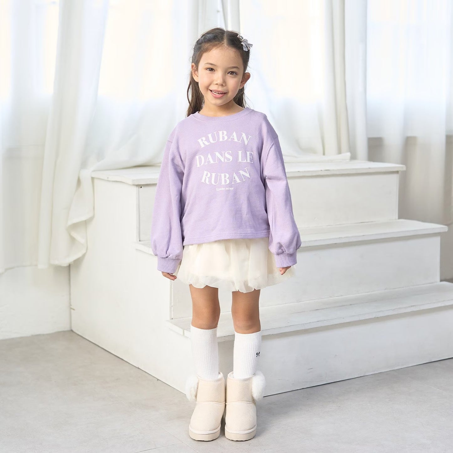 Japanese children's clothing Ly# mine tank top and shorts set 100-150cm girls summer TOPS PANTS 